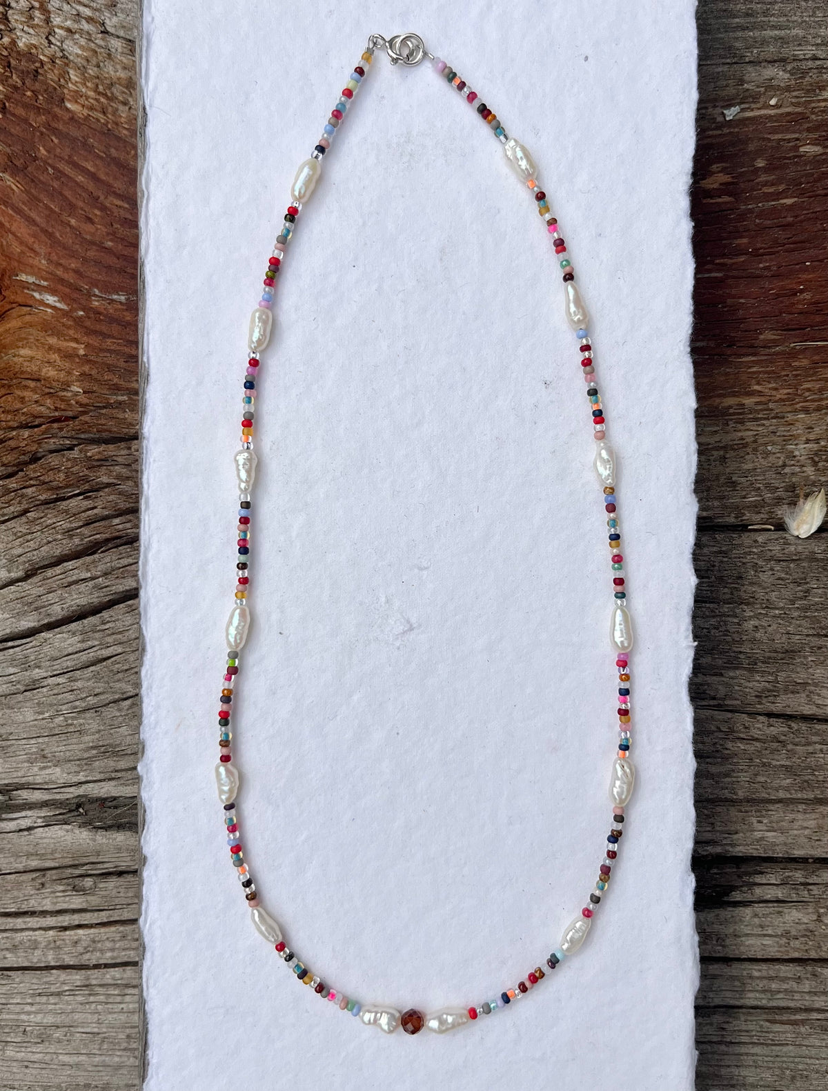 Pearled Carnival Neckace