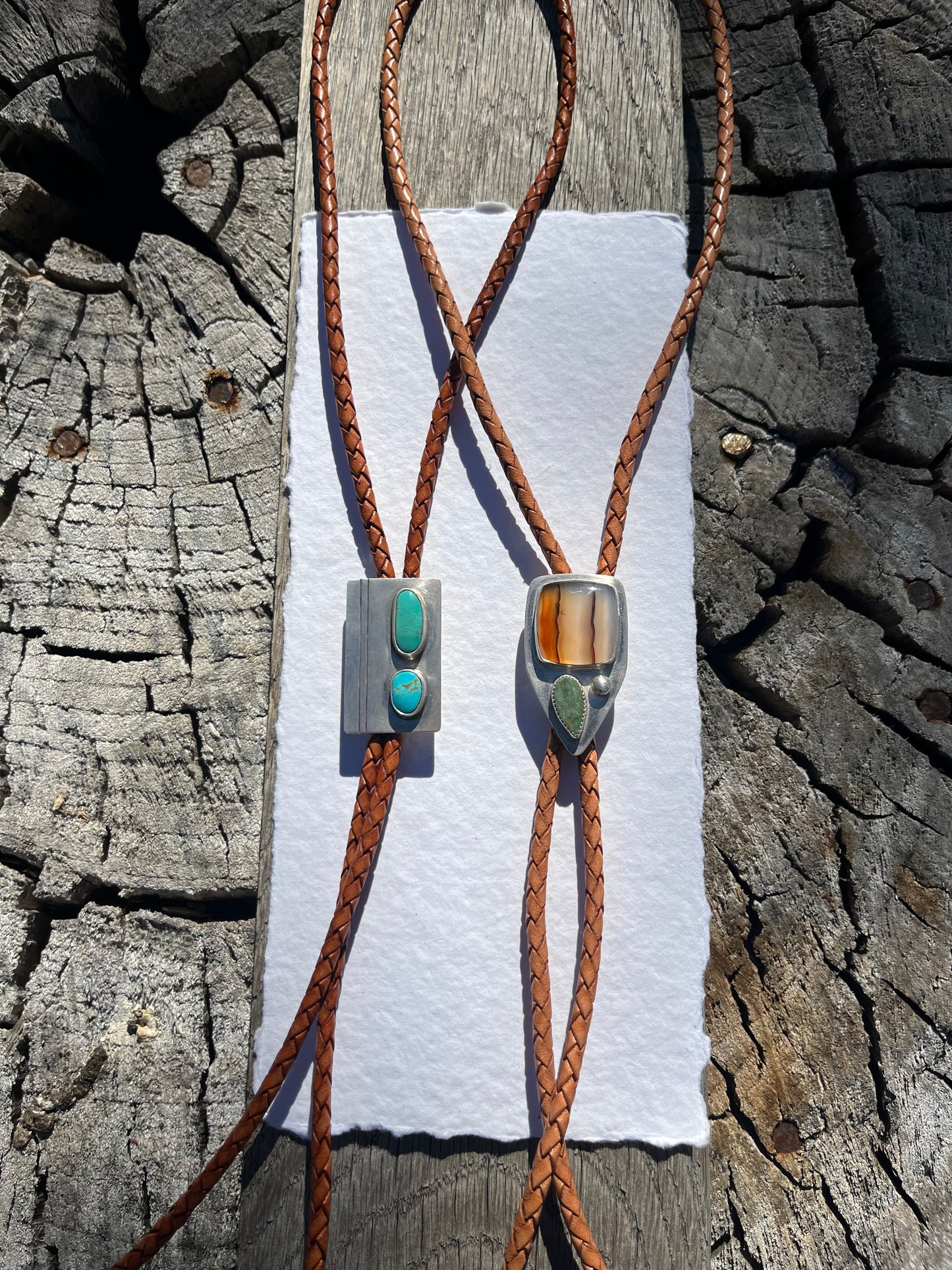 American-mined Turquoise Bolo