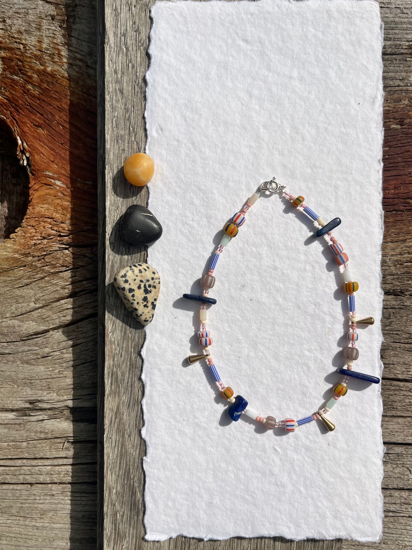 10 inch Lapis Anklet