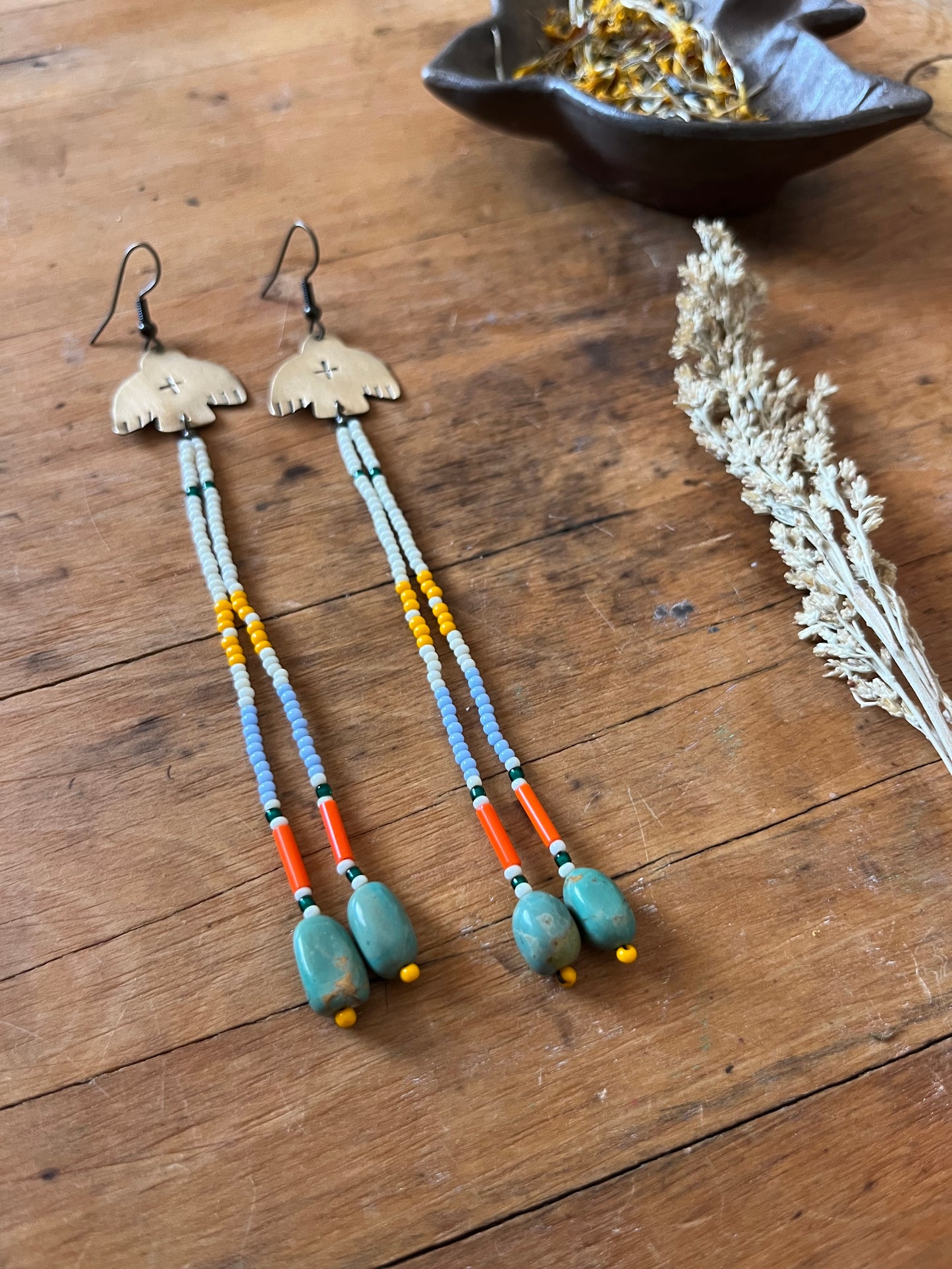 Folk Birds and Beads