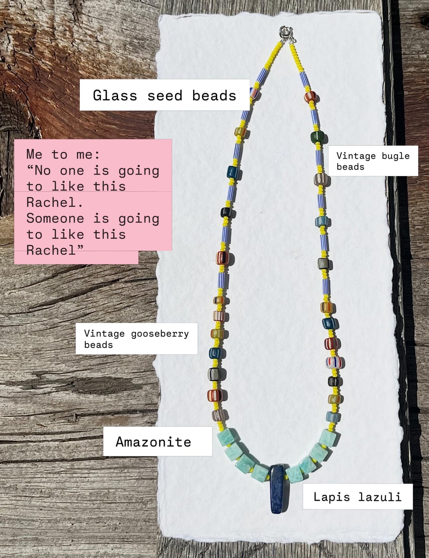 Lapis Barbie Neckace