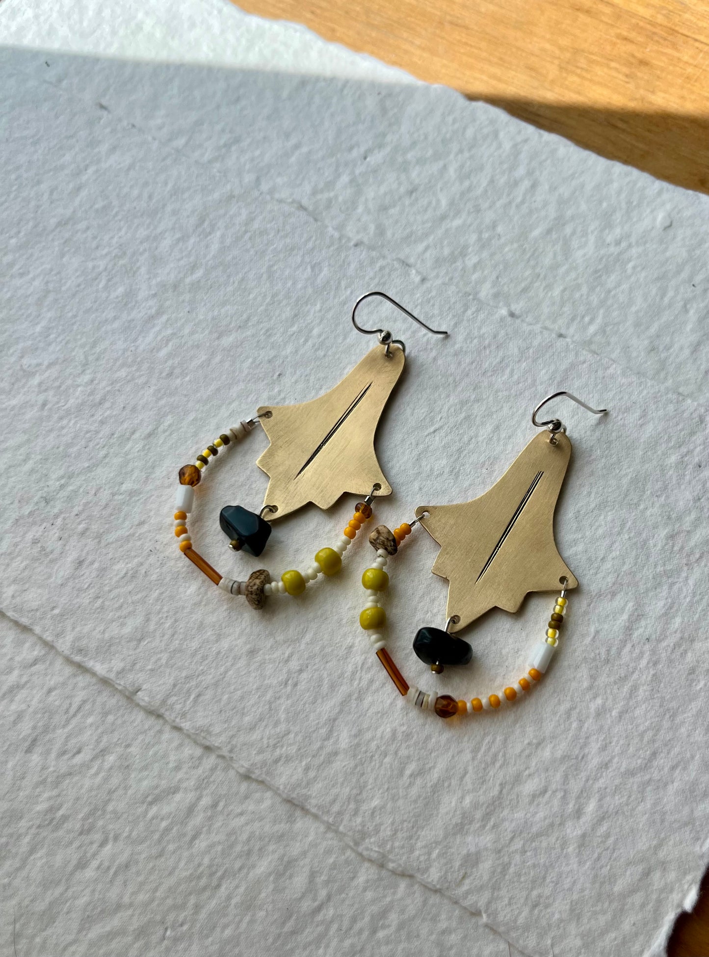 Sunshine Oryx Earrings