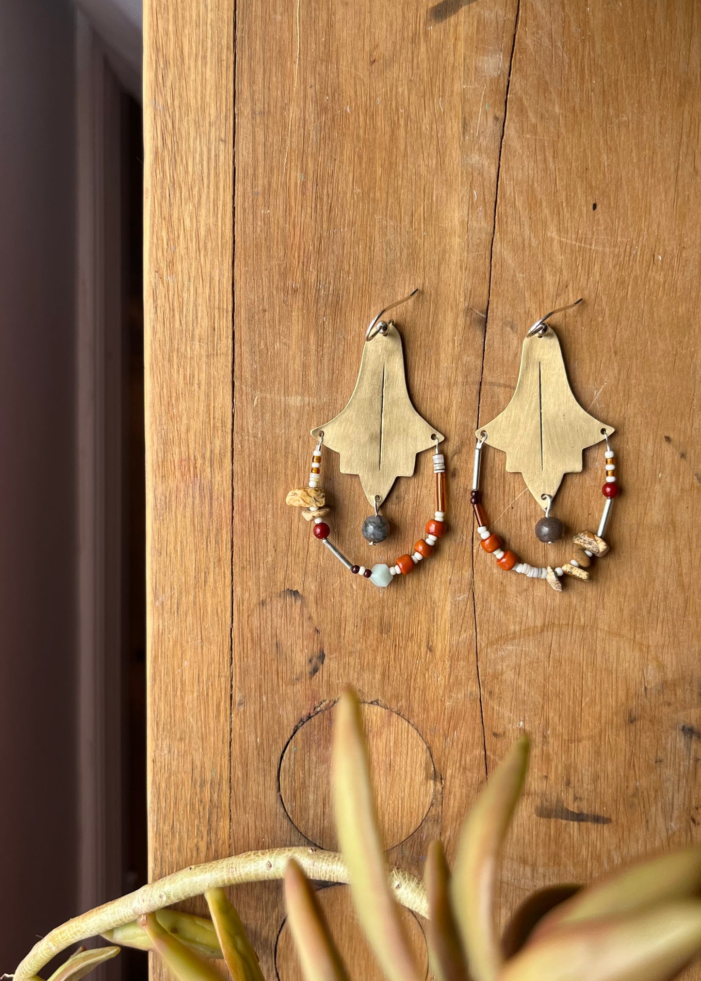 Auburn Oryx Earrings