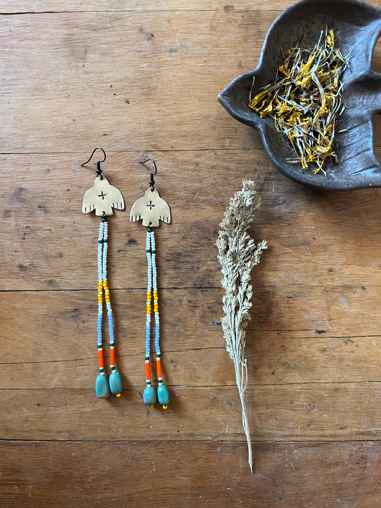 Folk Birds and Beads
