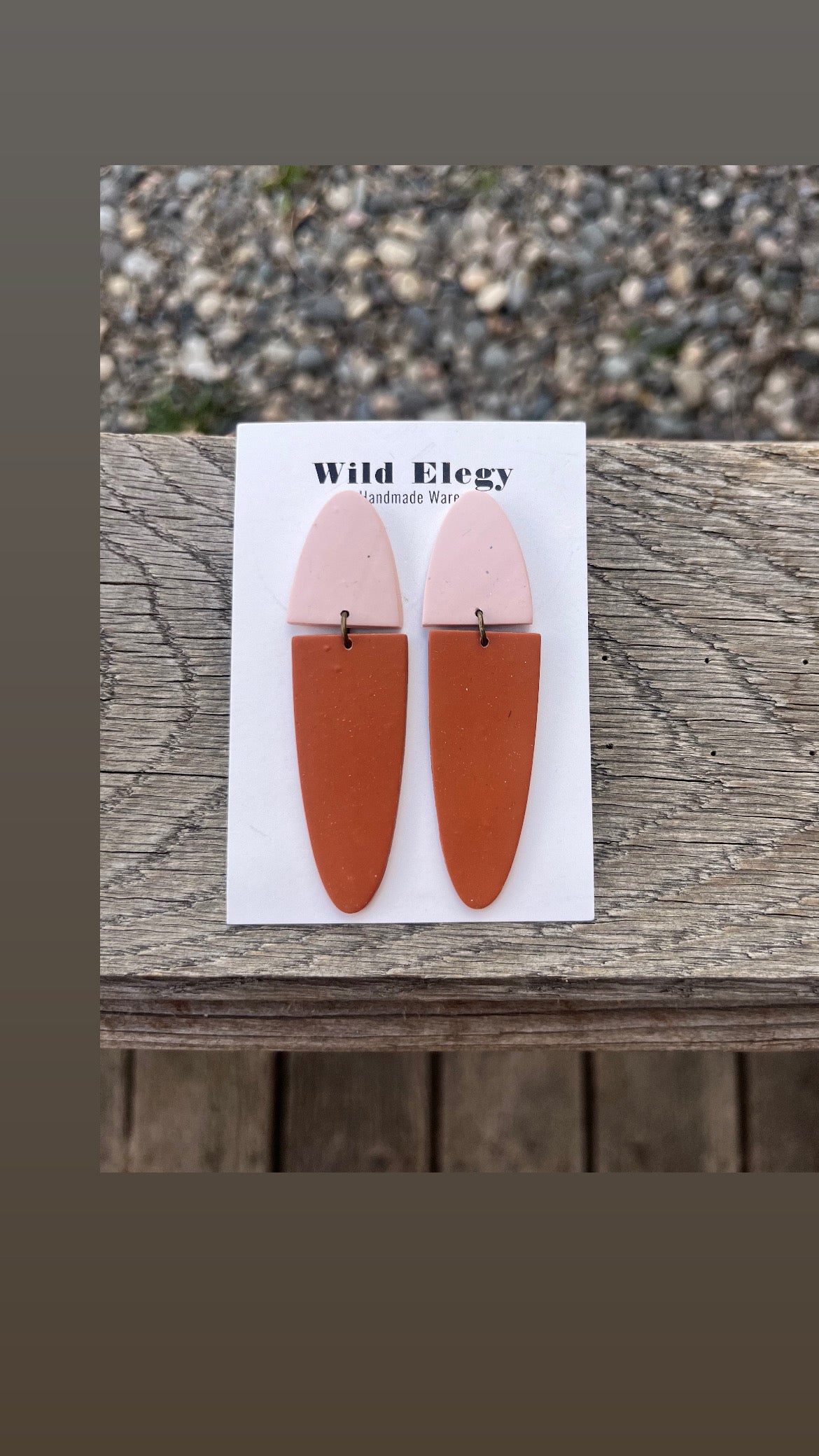 Halfsie Polymer Dangles