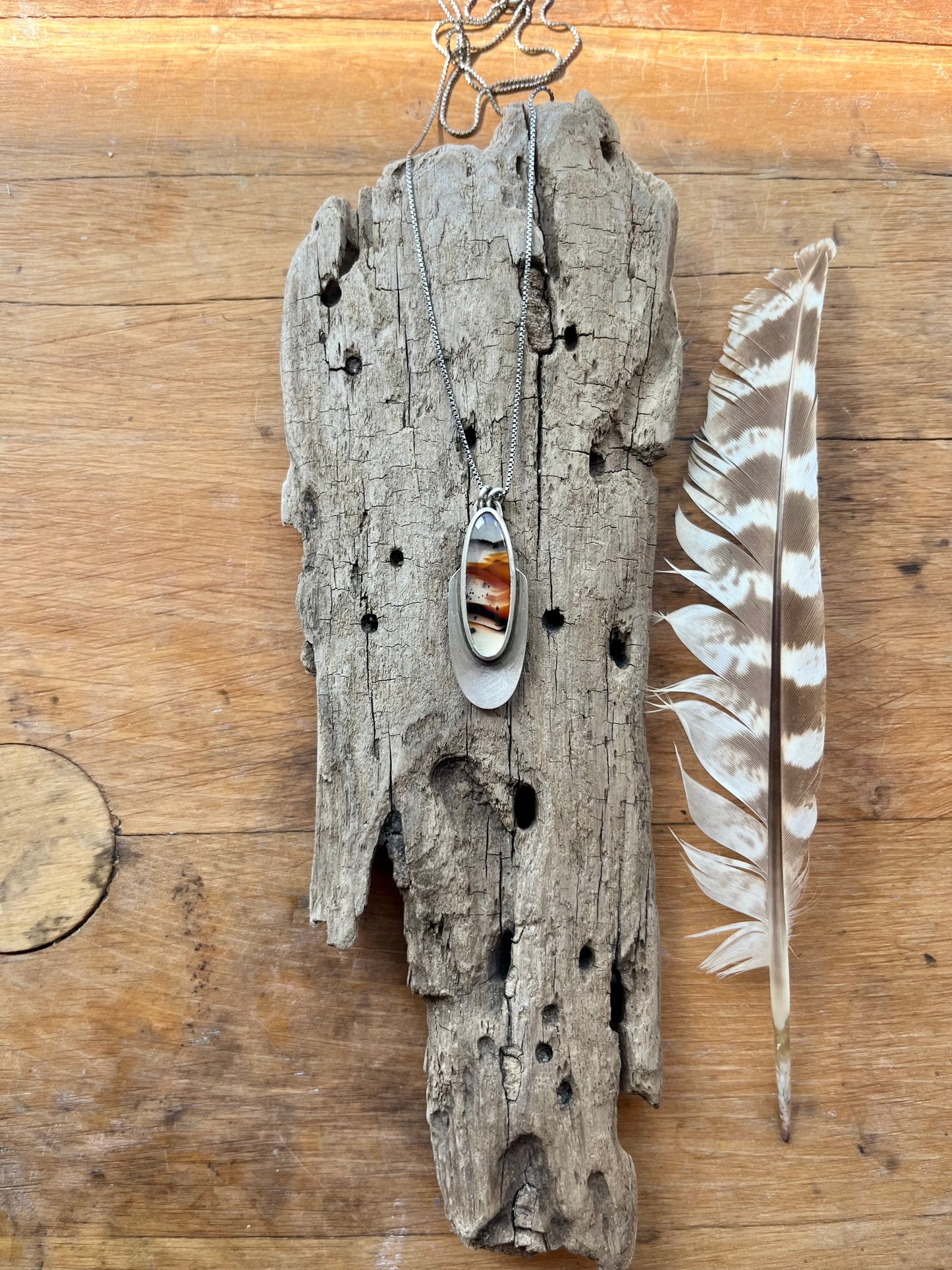 Montaña agate Necklace