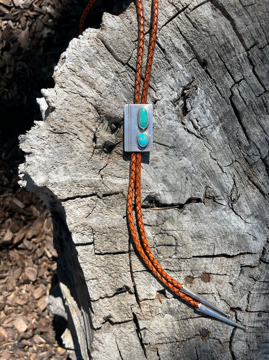 American-mined Turquoise Bolo