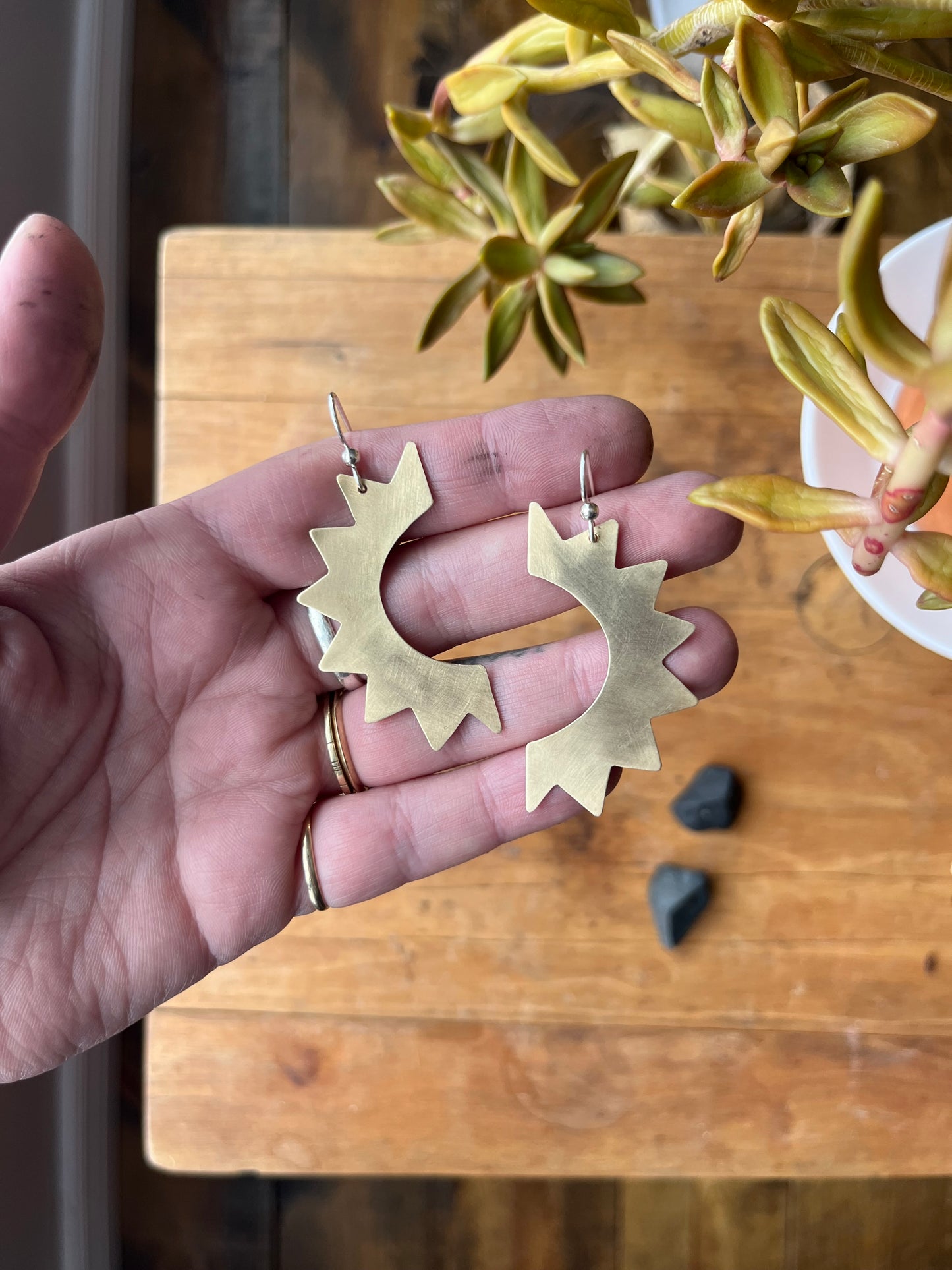 Made to Order- Sun Slice Earrings