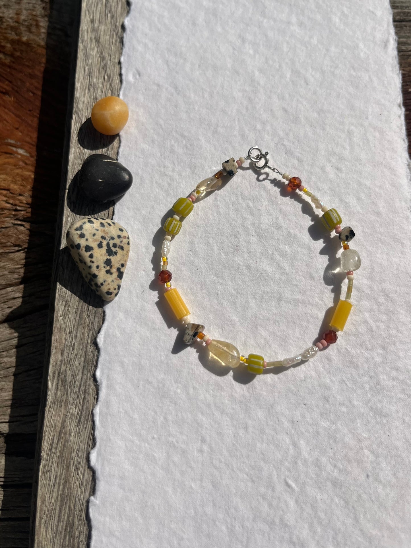 Garnet Dream Barbie Bracelet