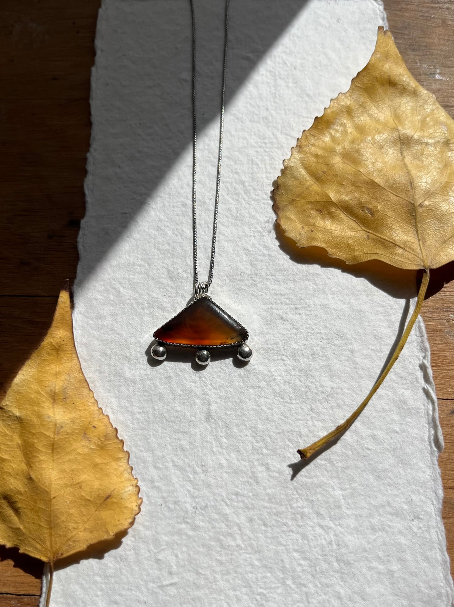 Grounded Agate Necklace