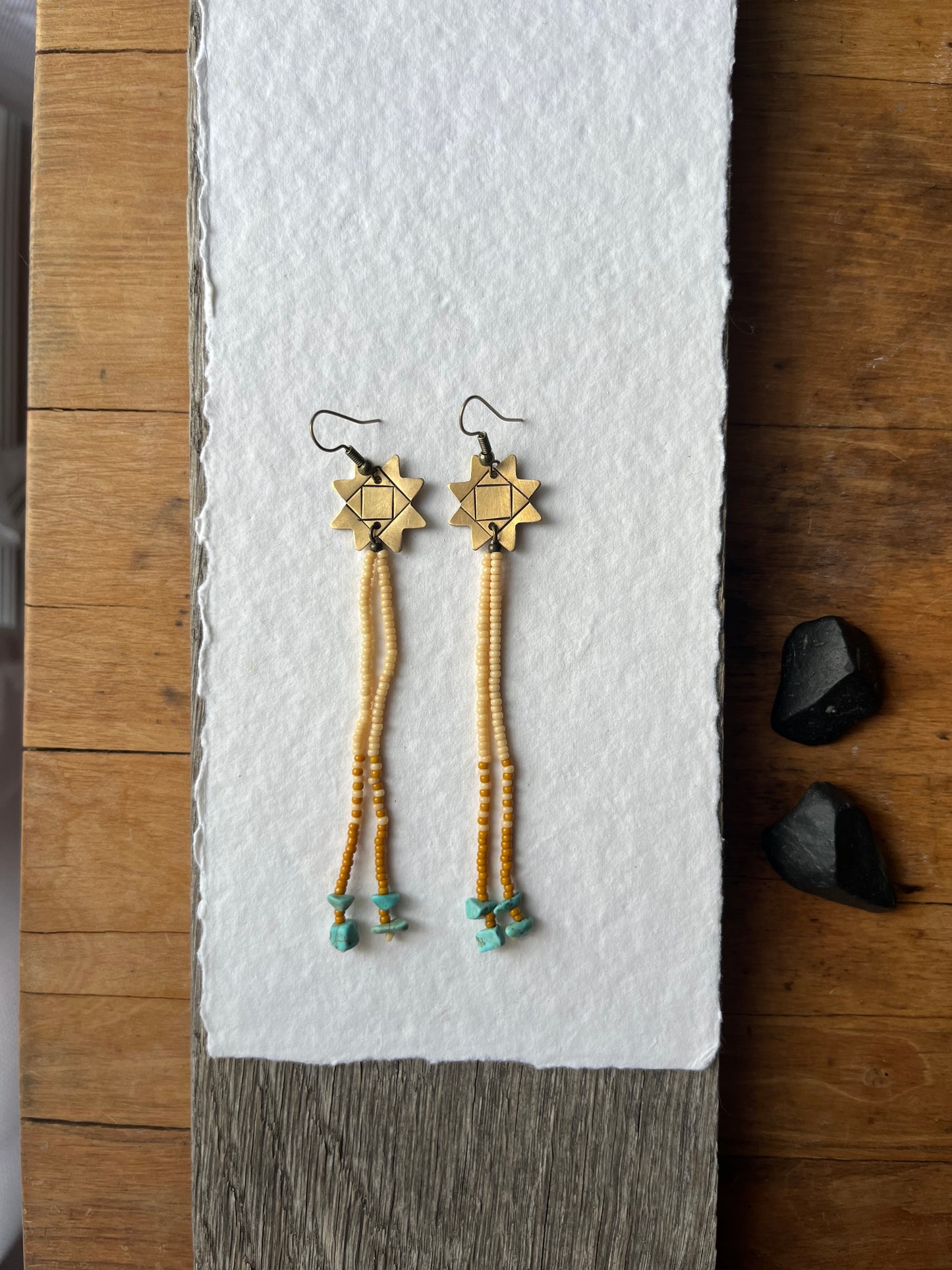 Quilt Star Beaded Drifters