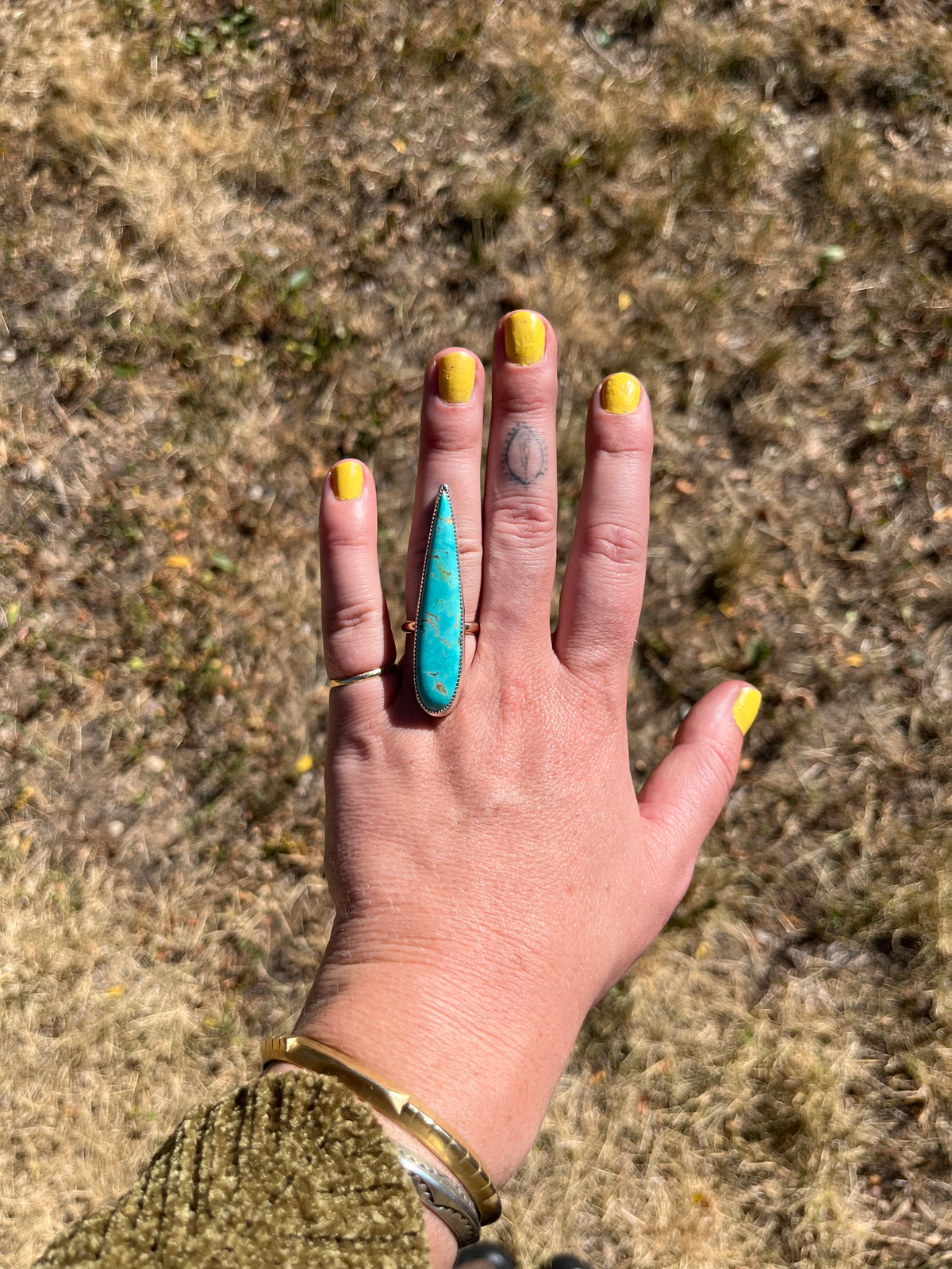 Turquoise Talón Ring