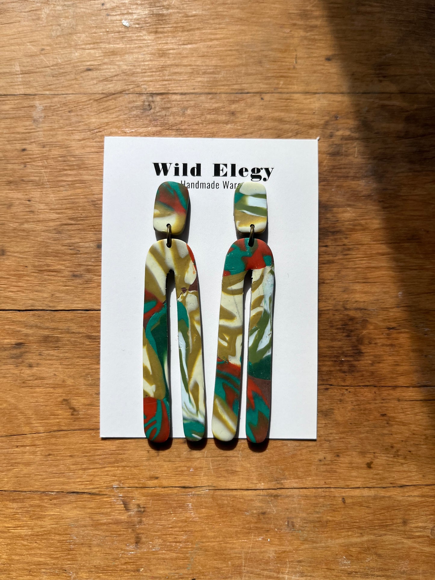 Swirl Long Boi Earrings