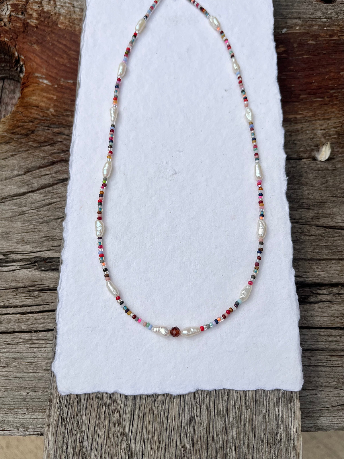 Pearled Carnival Neckace