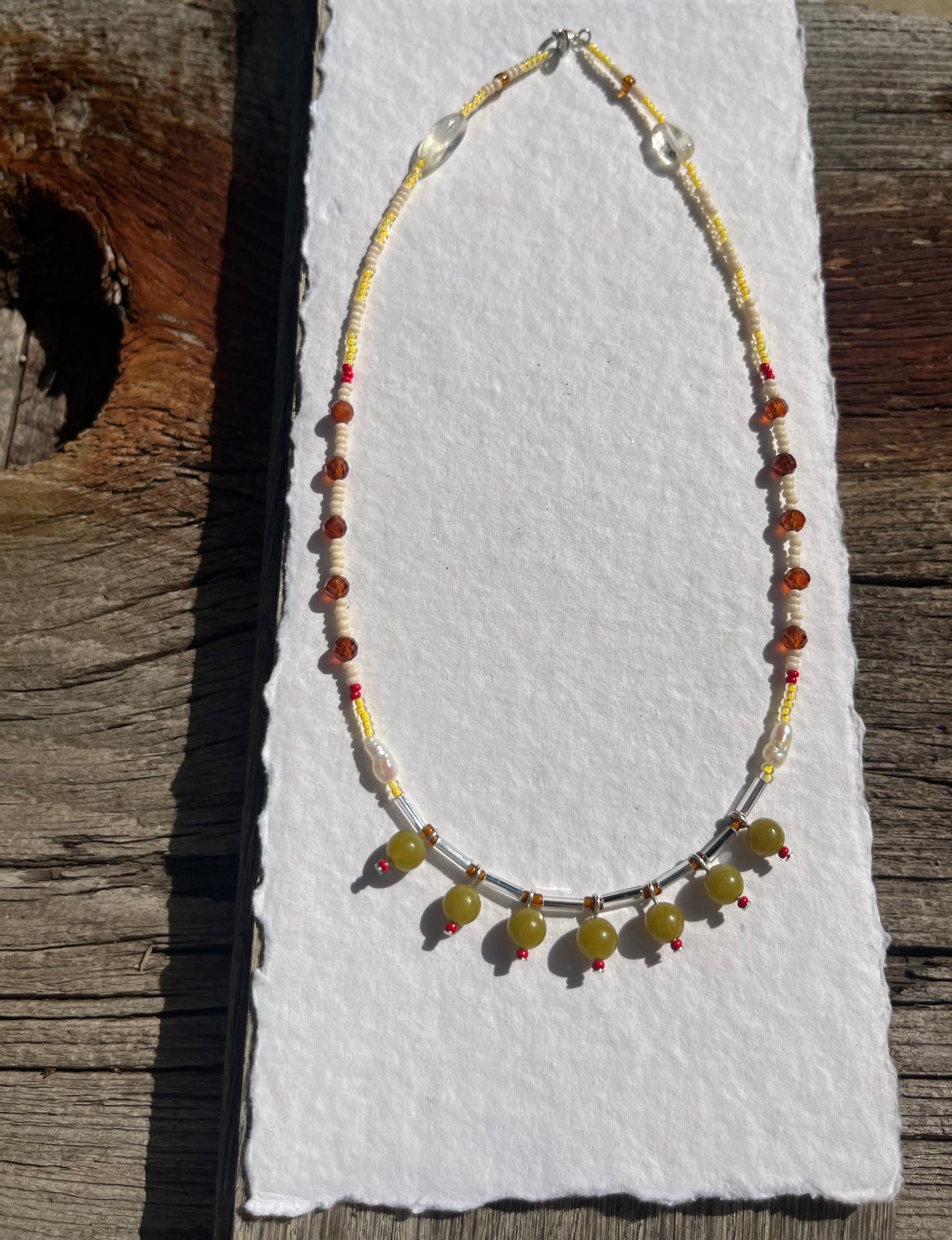 7 Olive Martini Neckace