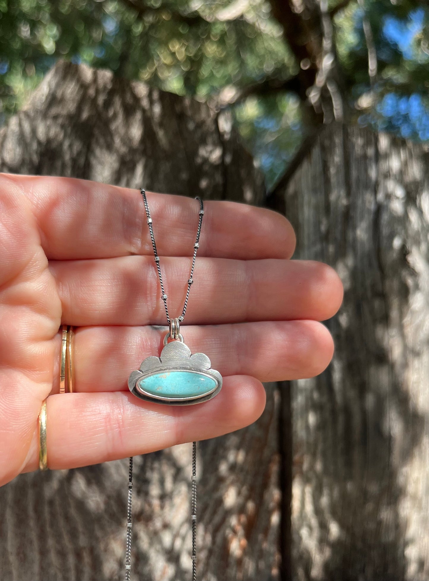 Blue Sky Necklace I