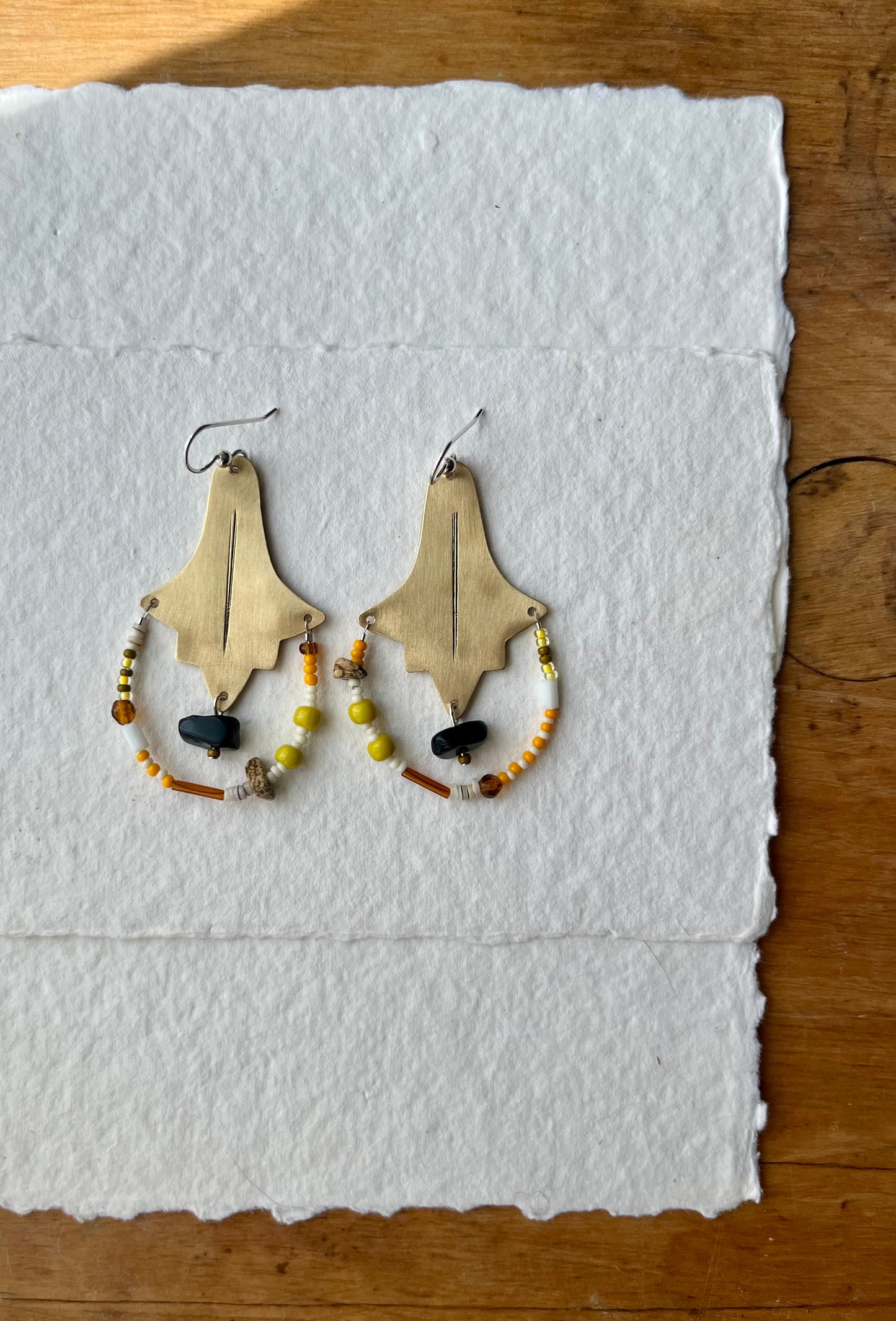 Sunshine Oryx Earrings