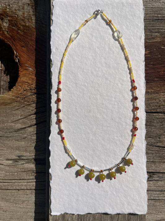 JB CUSTOM Olive Martini Neckace