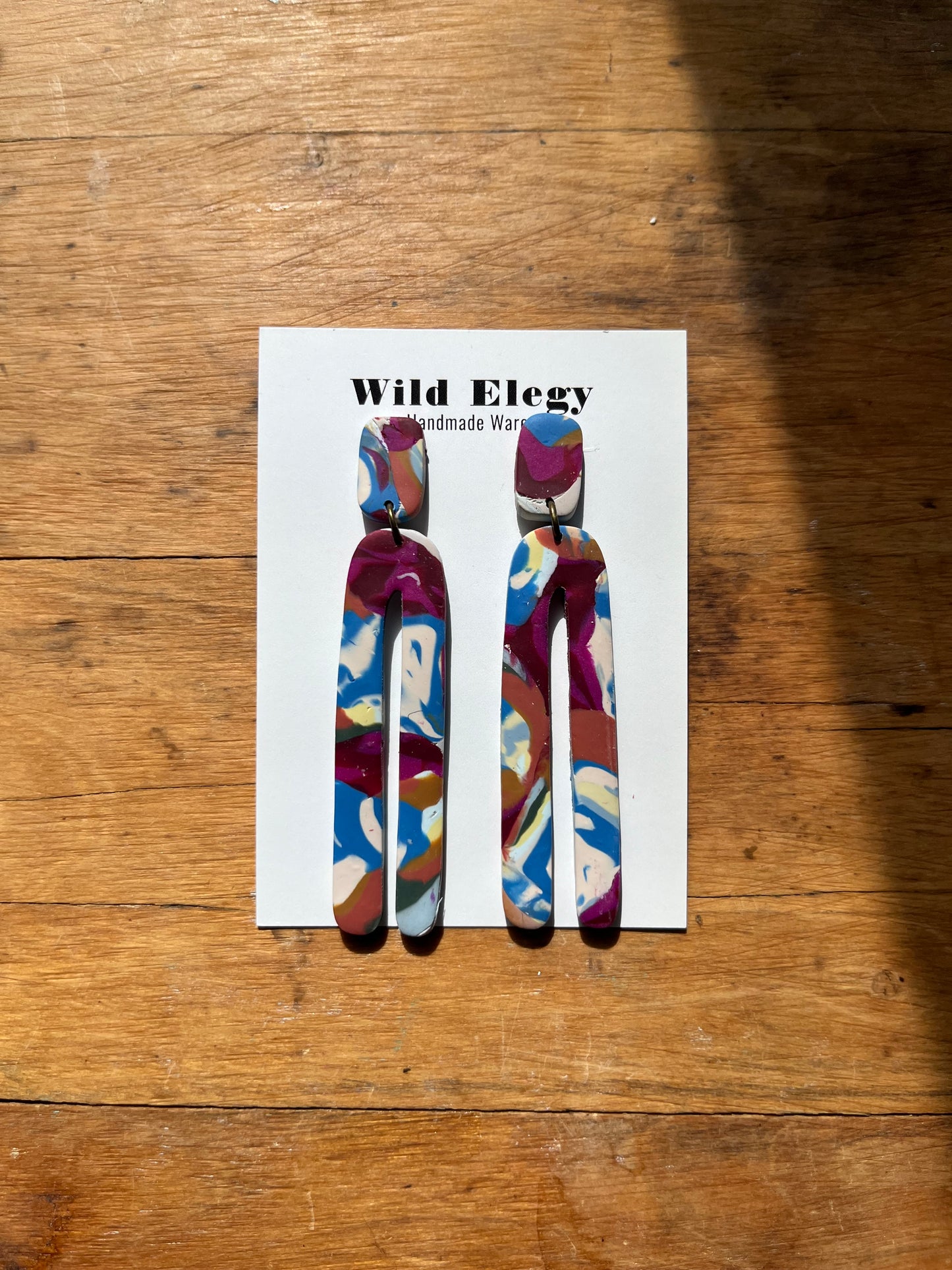 Swirl Long Boi Earrings