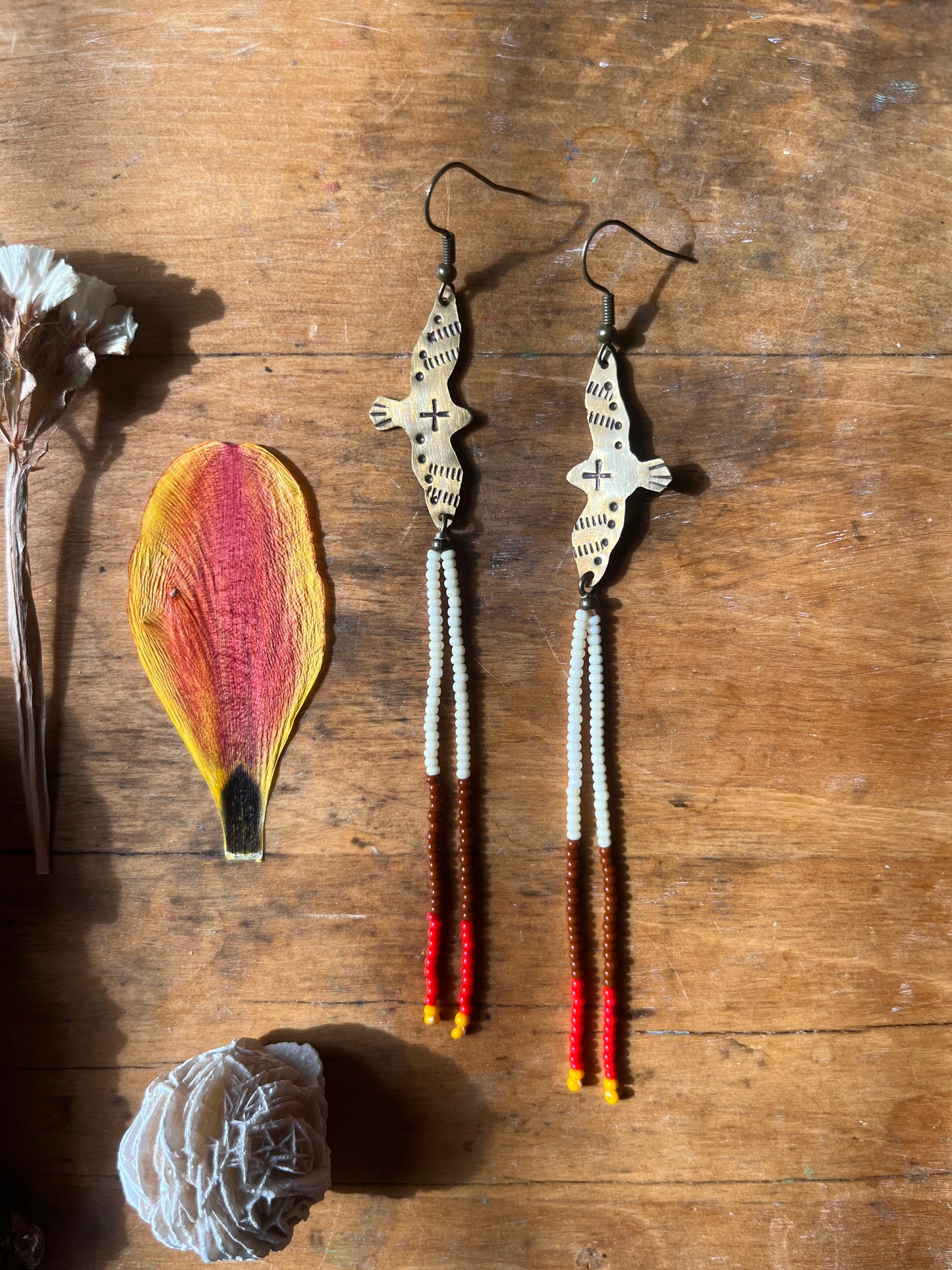 Summer Skua Beaded Earrings