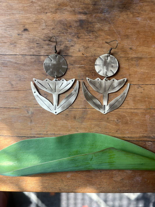 Folk and Funk Tulip Earrings