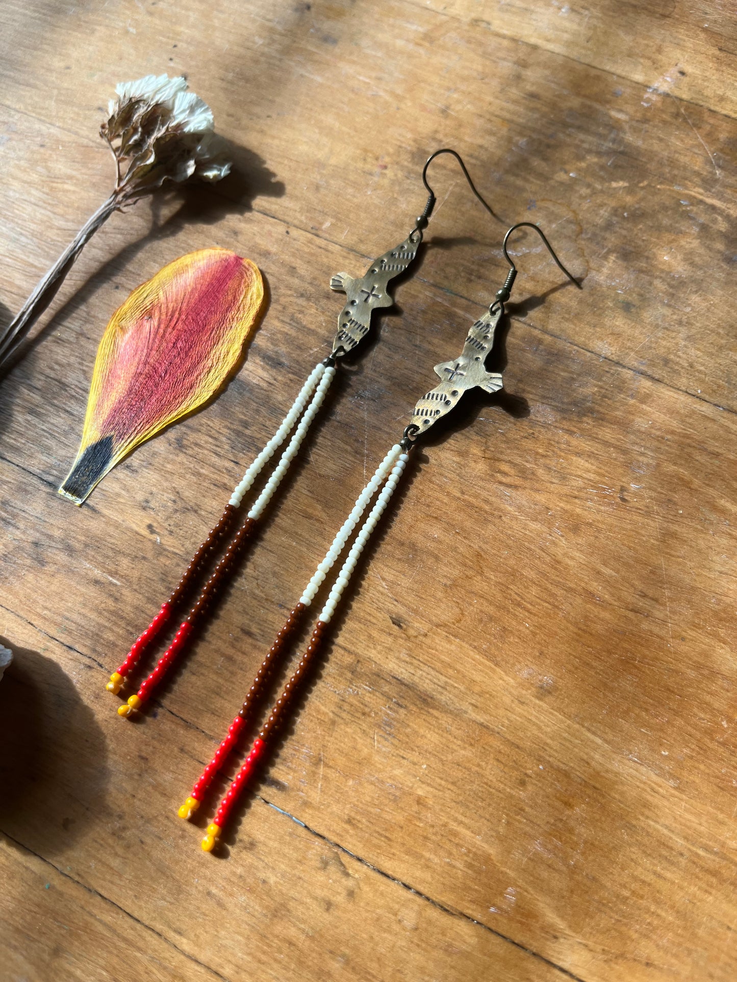 Summer Skua Beaded Earrings