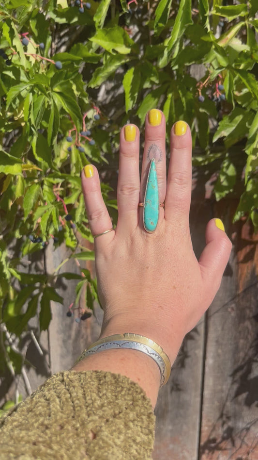 Turquoise Talón Ring